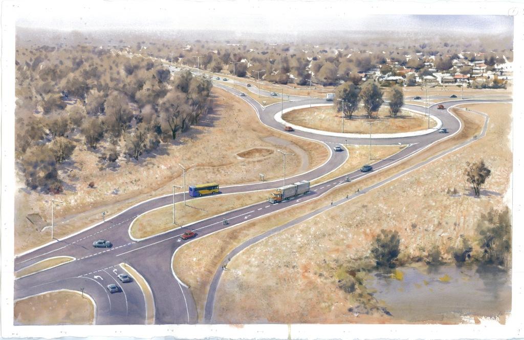 Stage 2 of 280m EchucaMoama Bridge project nears construction